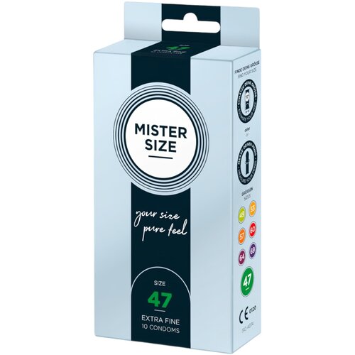 Mister Size Kondomi 47mm 10/1 Cene