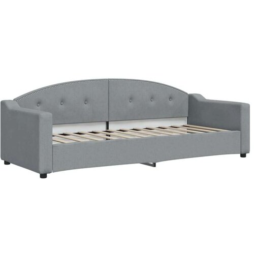 vidaXL dnevni krevet svjetlosivi 80 x 200 cm od tkanine Cene
