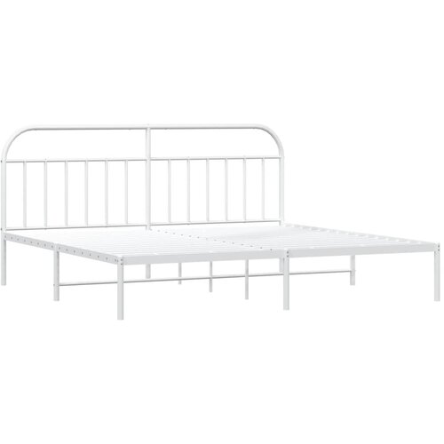  okvir za krevet s uzglavljem bijeli 200x200 cm Slike