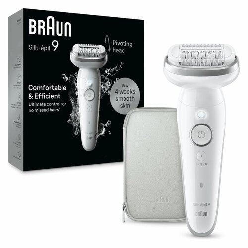 Braun Silk-épil 9 9-011 40 tweezers Silver, White Cijene