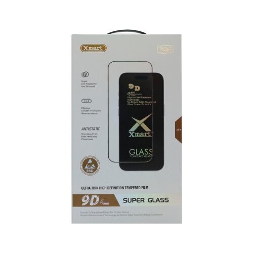  Folija za zastitu ekrana glass x mart 9d za iphone 17 pro (6.3) ( FL11728 ) Slike