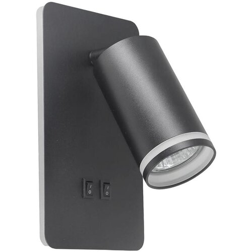  LED zidno spot svetlo PARIS 1xGU10/10W/230V + LED/6W/230V crna Cene