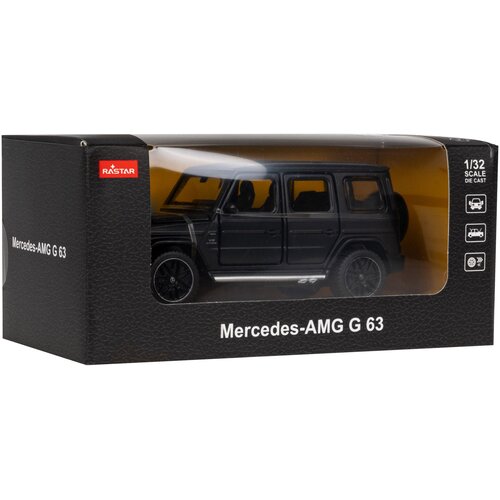  Licencirani metalni autić za igru Mercedes Benz AMG G63 1:32 RASTAR - crni Cene