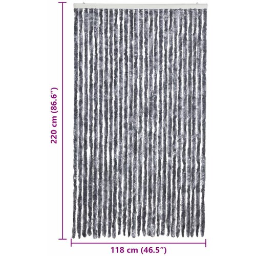  Zastor protiv insekata srebrni 118 x 220 cm &amp;scaron;enil Slike