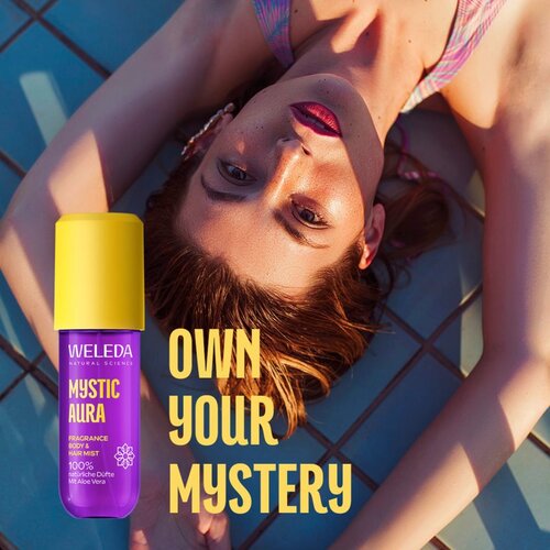 Weleda Fragrance Body &amp;amp; Hair Mist Mystic Aura - 95 ml Slike