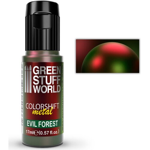 Green Stuff World chameleon paint evil forest 17ml Cene