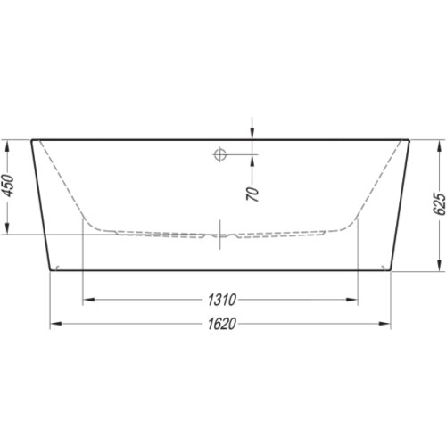 Kolpa San Kolpa Samostojeća Kada Dream-SP 180x80/O+Preliv White 570390 Slike