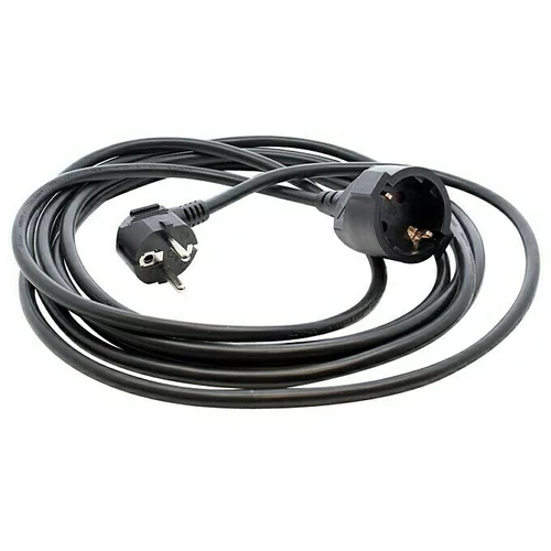 VOLTOMAT Produžni kabel (Crne boje, 5 m, H05VV-F3G1,5)