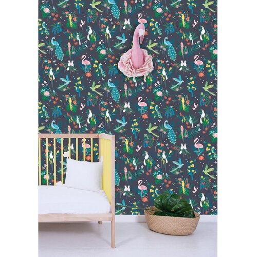 Lilipinso Otro&amp;scaron;ka tapeta 10 m x 50 cm Birds Carnival &amp;ndash; Slike