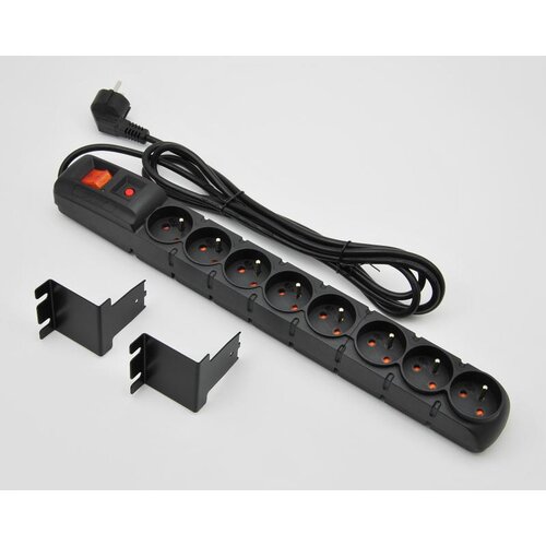 Schrack CSRAB-RPX2 - 19&amp;quot; npr. panel, 1U, 8 x 230 V, za&amp;scaron;tita od prenapona Slike