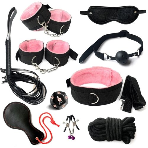 Iza Zatvorenih Vrata MZ2569 Dark Desire BDSM Set &amp;ndash; 10 Zavodljivih Dodataka za Igru Dominacije Slike