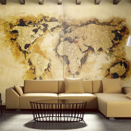  Tapeta - Gold-diggers&amp;#039; map of the World 450x270 Slike