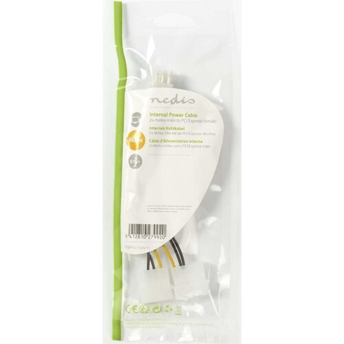 Nedis CCGP74210VA015 2xMolex muski na PCI Express zenski 0.20m (za napajanje PCI Express kartica) Cene