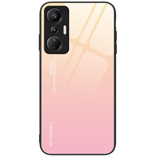 INORCO Za Infinix Hot 20S 4G protipra&amp;scaron;no gradientno kaljeno steklo hrbtne lupine PC + TPU telefonska torbica, (22036167) Slike