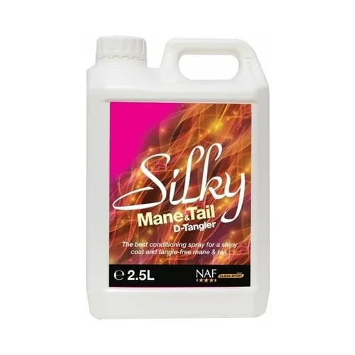 NAF Silky Mane & Tail D-Tangler Spray - 2,50-litrska posoda za ponovno polnjenje