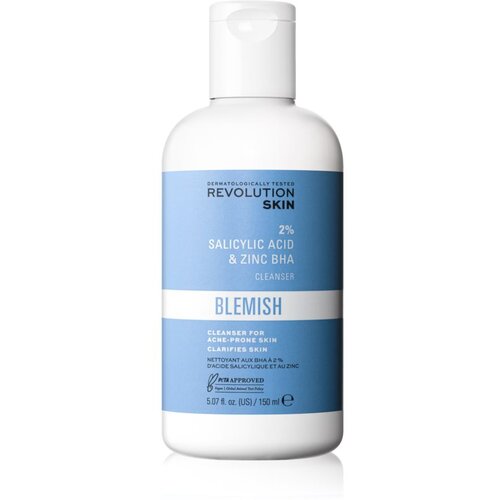 Revolution Blemish 2% Salicylic Acid & Zinc BHA eksfolijacijska emulzija za čišćenje za problematično lice, akne 150 ml Cijene
