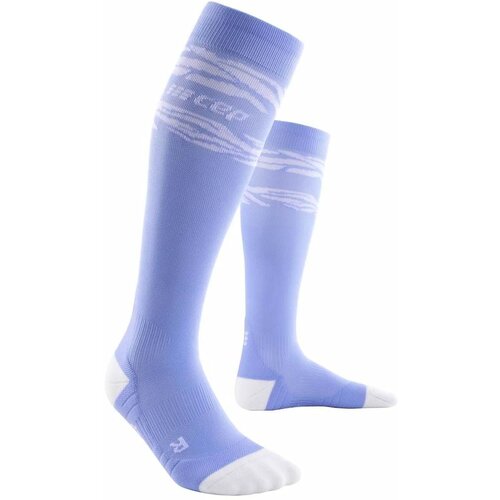 Cep Women&amp;#039;s compression knee-high socks Animal Sky/White Slike