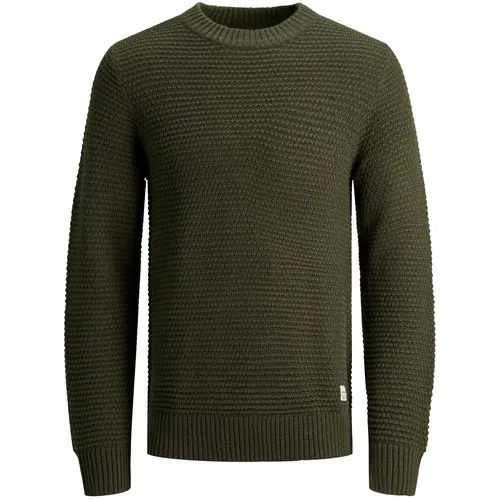 Jack & Jones Pulover 'Grayson' temno zelena