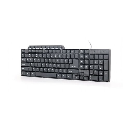 Gembird Tastatura KB-UM-104, Compact multimedia keyboard, USB, US layout, black Cijene