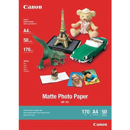 Canon Papir MP-101 A4; A4 / matt / 170gsm / 50 listov Cene