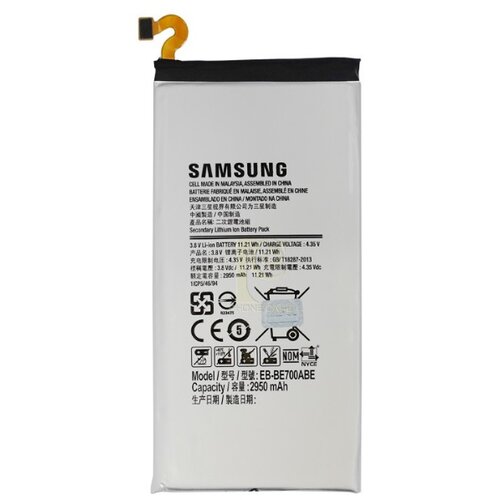 Samsung Baterija za Galaxy E7 / SM-E700F, originalna, 2950 mAh Slike