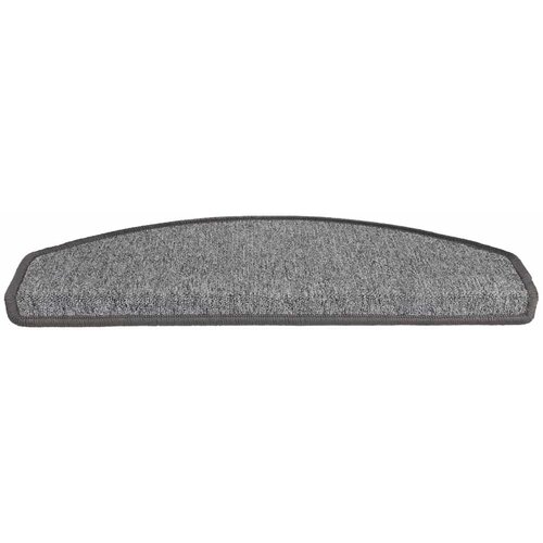  Prostirke za stepenice 30 kom 65x24x4 cm tamno sive poluokrugle velike Slike
