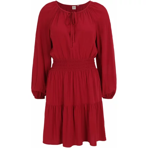 Gap Petite Obleka češnjevo rdeča