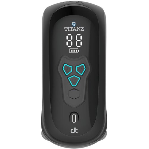  Titanz Auto Squeeze - avtomatski masturbator (črn) Slike