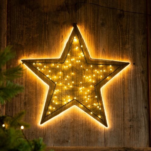  Brilagi - LED spolja&amp;scaron;nja božićna dekoracija LED/2,6W/230V IP44 47x45 cm zvezda Slike