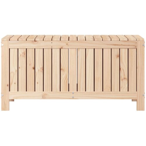  Vrtna kutija za pohranu 108 x 42,5 x 54 cm od masivne borovine Slike
