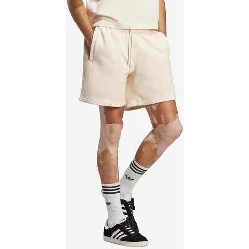 Adidas Kratke hlače za muškarce, boja: bež, HB7498-cream
