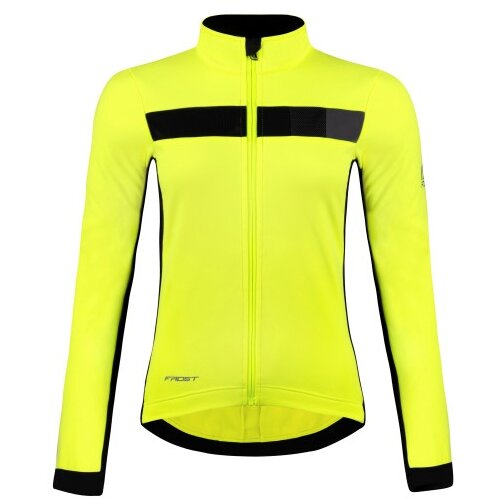 Force Jakna frost softshell zimska, fluo-crna Cene