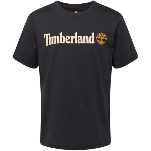 Timberland Majica svijetlobež / narančasta / crna Cene