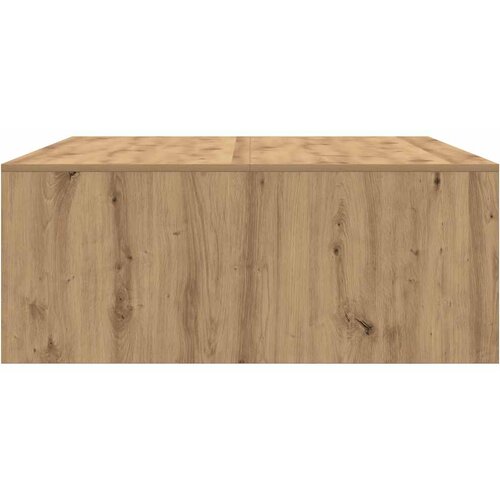  Stol za kavu s ladicama artisan hrast 100x100x40 cm Slike