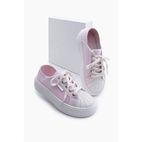 Marjin Women&amp;#039;s Sneakers Thick Sole Lace-Up Sports Shoes Arnes Pink Slike