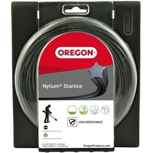 Oregon Silk za trimer, nylium starline 3.0mm x 15m Slike