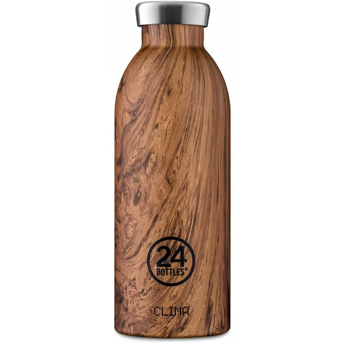 24 Bottles - Termos boca Clima Sequoia Wood 500ml