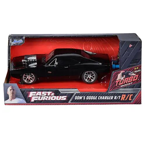 Jada Toys Brzi i žestoki: RC Dom',s Dodge Charger R/T auto na daljinsko upravljanje 1/24 - Simba Toys Cene