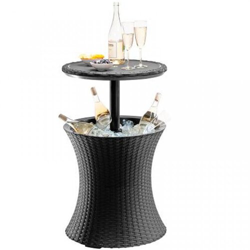 Keter Barski sto sa kutijom za led Cool Bar antracit Slike