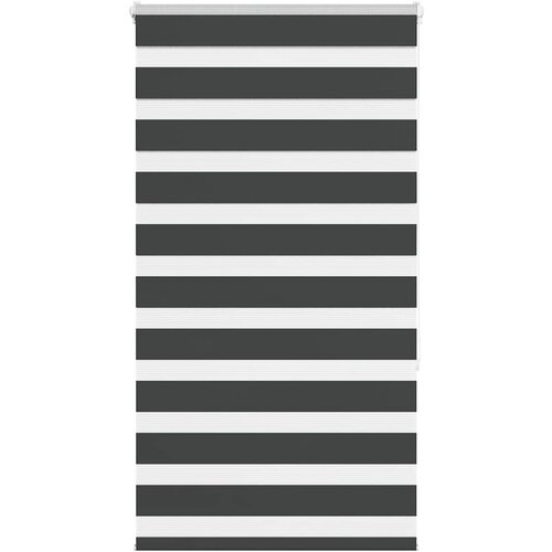 vidaXL Zavjesa zebra crna 90x150 cm širina tkanine 85,9 cm poliester Cijene