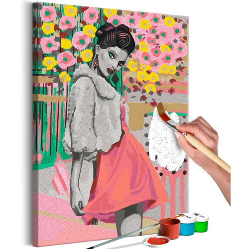 Slika za samostalno slikanje - Breakfast at Tiffany 40x60 Slike