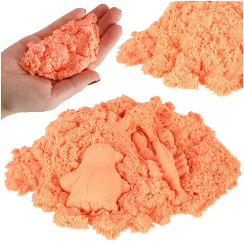 VERKGROUP Otro&scaron;ki kreativni kinetični pesek 1kg oranžen, (22068738) Cene