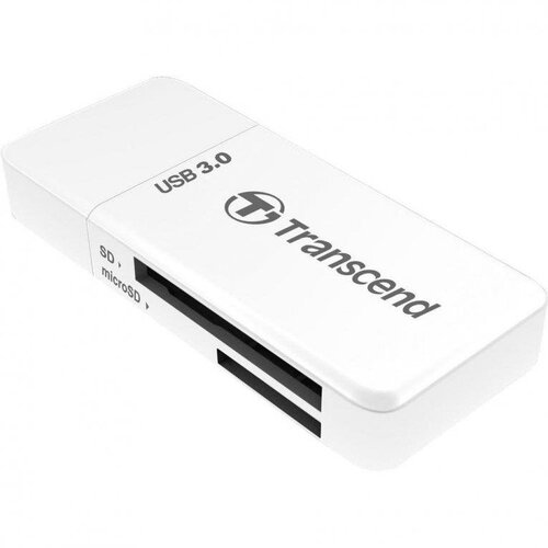 Transcend Vanjski čitač kartica USB 3.0 RDF5W bijela Slike