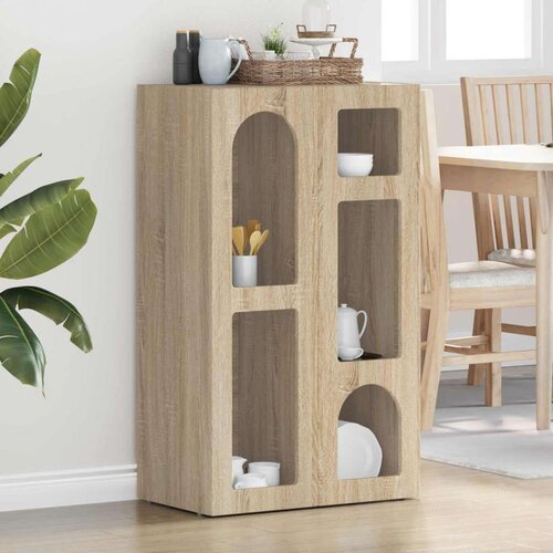  Strani šal Sonoma hrast 59 x 35 x 100,5 cm Konstruiran les, (5000108412) Cene