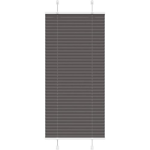 vidaXL Plisirana roleta crna 65x150 cm širina tkanine 64,4 cm Cijene