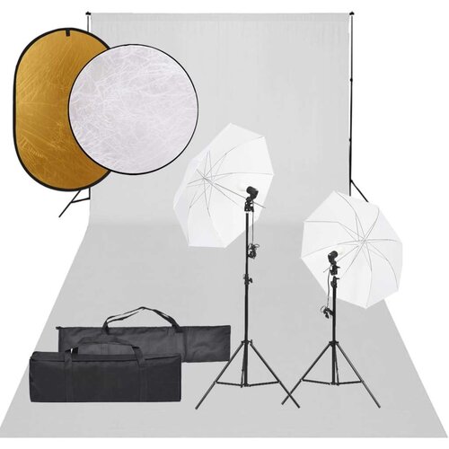  Komplet za foto studio z lučmi, ozadjem in odbojnikom, (5000288453) Cene