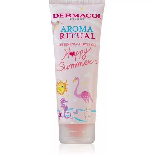 Dermacol aroma Ritual Happy Summer osvježavajući gel za tuširanje 250 ml za djecu