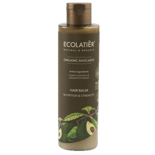 ECOLATIER balzam za kosu sa uljem avokada i vitaminom e organic avocado - green Slike