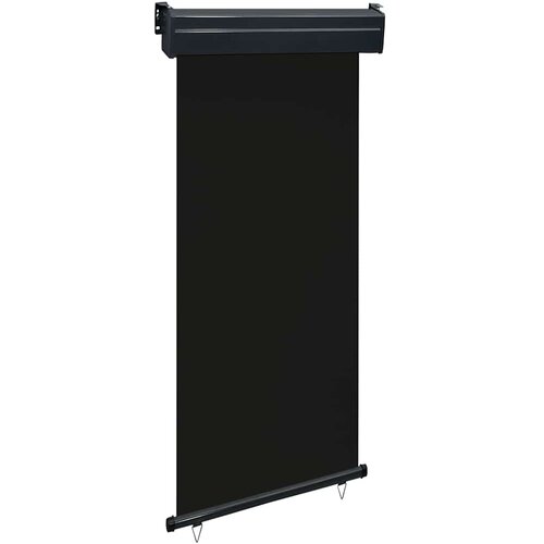 Balkonska bočna tenda 105 x 250 cm crna Cijene