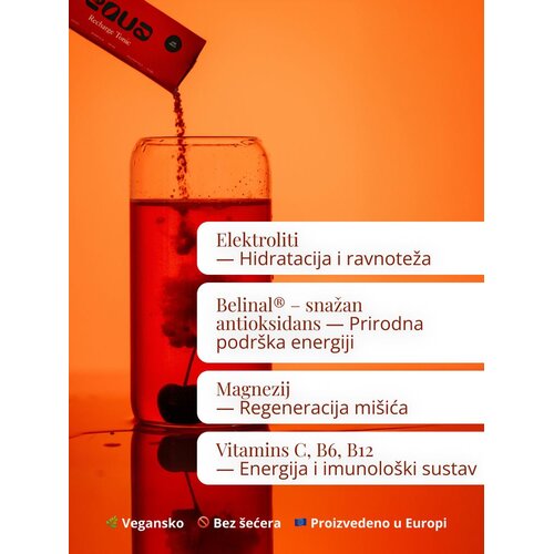 Equa Recharge Tonic divlja tre&amp;scaron;nja + Recharge ča&amp;scaron;a Slike